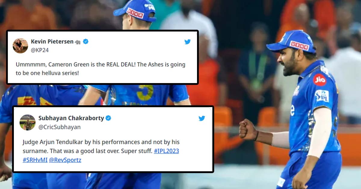 Twitter Reactions All Round Mumbai Indians Overpower Sunrisers