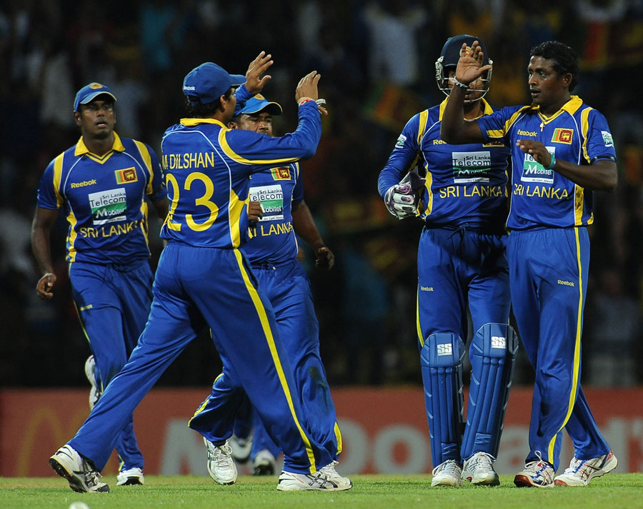 Ajantha Mendis dented the chase with three quick strikes