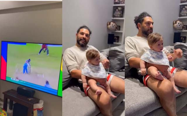 Couldnt Have Found A Better Partner Yuvraj Singh Revisits His Six 6s With Son Orion 3666