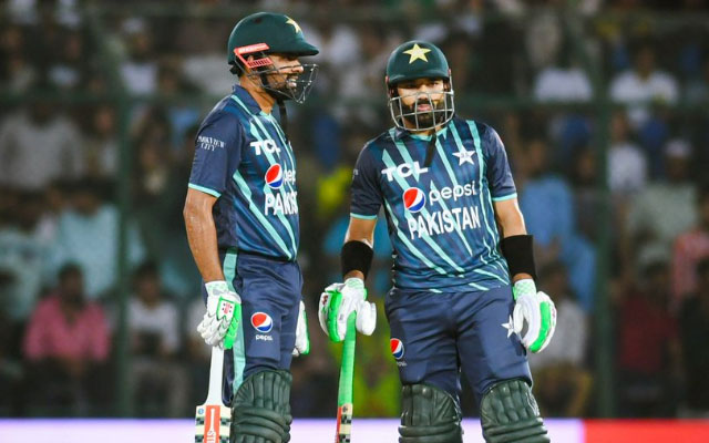 Babar Azam and Mohammad Rizwan