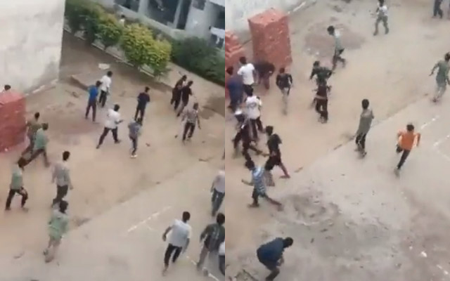 Clashes broke between students of Bihar and Kashmir