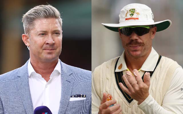 Michael Clarke and David Warner