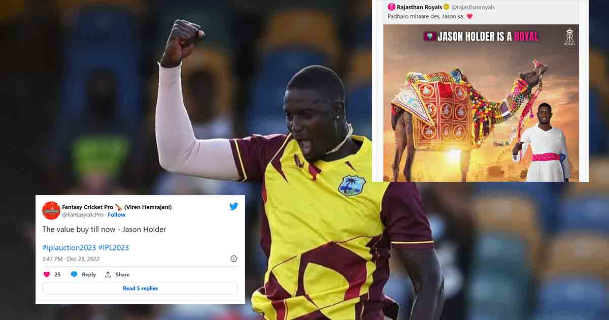 'Powerful deal with low price' Rajasthan Royals' hailed after capturing Jason Holder in IPL