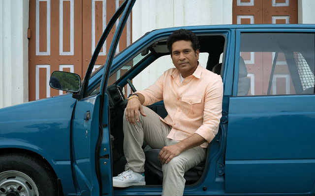 Sachin Tendulkar Maruti Suzuki 800