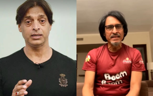 Shoaib Akhtar and Ramiz Raja