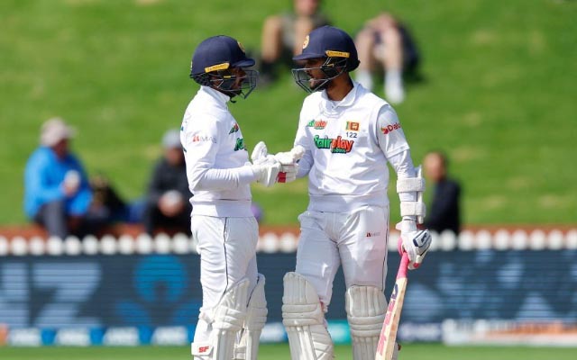 Dinesh Chandimal and Dhananjaya De Silva