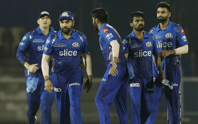 2023 Mumbai Indians Official IPL Match Player Jersey