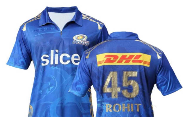 Mumbai Indians' jersey