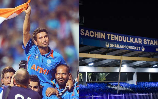 Sachin tendulkar stand