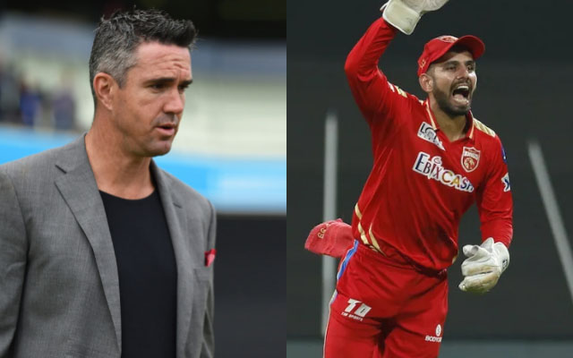 Kevin Pietersen and Jitesh Sharma