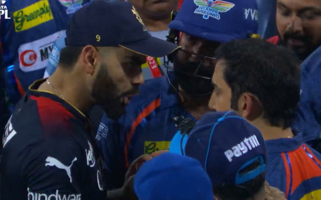 Virat Kohli and Gautam Gambhir