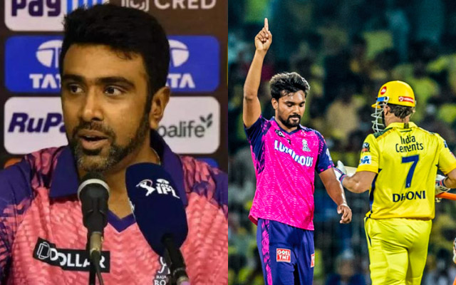 Ashwin, Sandeep Sharma and MS Dhoni