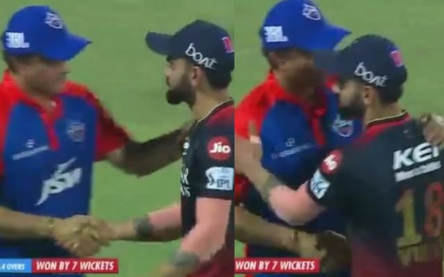 Sourav Ganguly and Virat Kohli