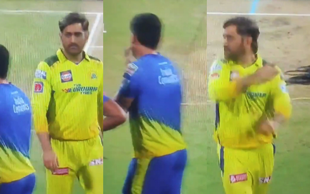 MS Dhoni and Deepak Chahar