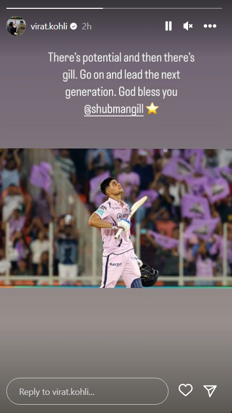 Virat-Kohli's-Instagram-Story