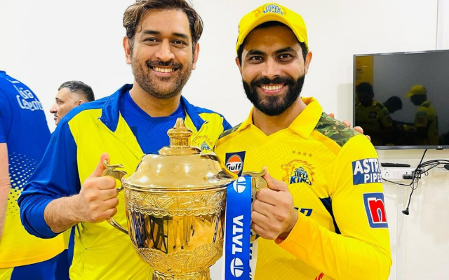 MS Dhoni and Ravindra Jadeja