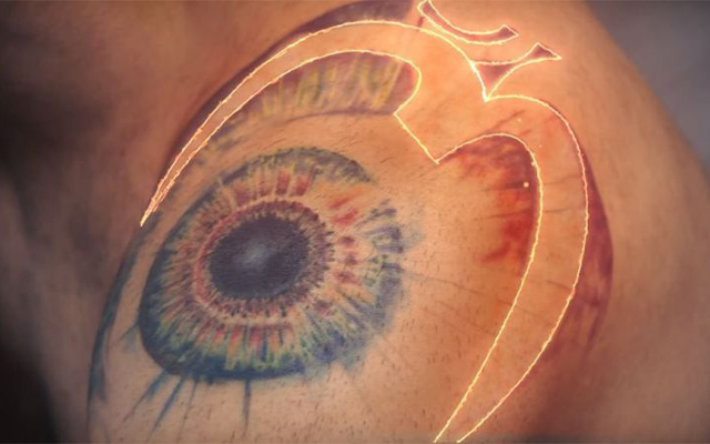 Tattoo of Trishul: Third Eye of Lord Shiva