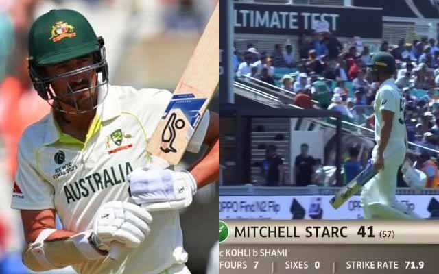 WTC 2023 Final: Mohammed Shami draws curtain on Mitchell Starc's fiery cameo