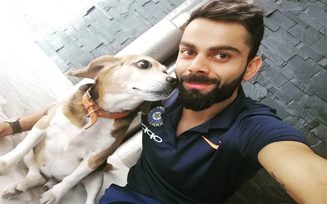 Virat Kohli (with Bruno)