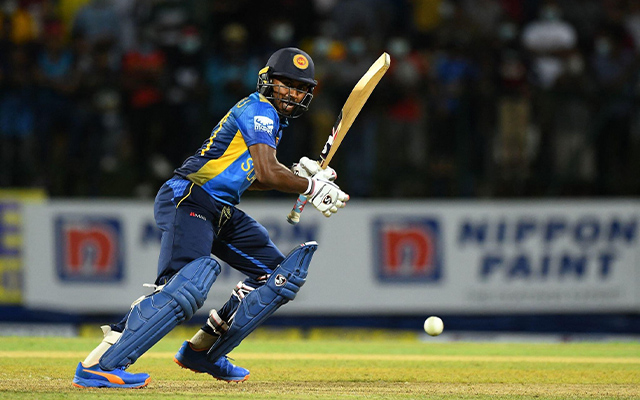 Kamindu Mendis Batting.