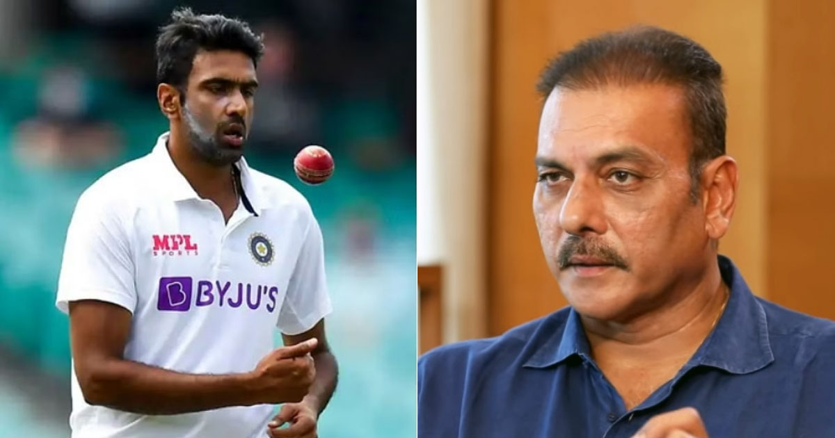 Ravi Shastri and Ravichandran Ashwin