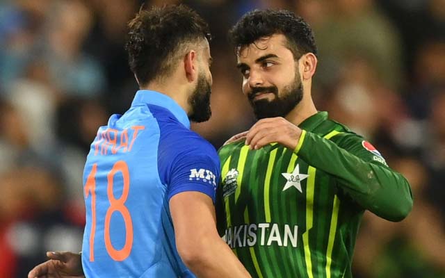 Shadab Khan vs India