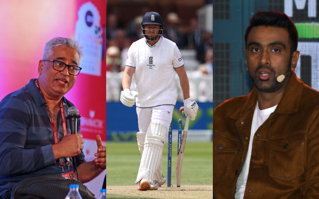 RaviChandran Ashwin, Rajdeep Sardesai, & Jonny Bairstow.