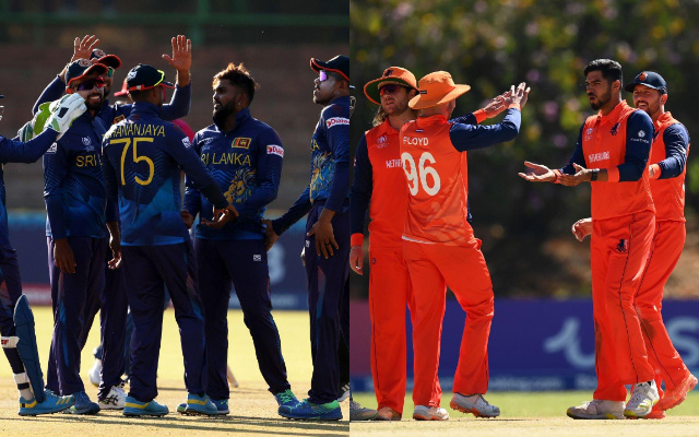 Sri Lanka and Netherlands Team.