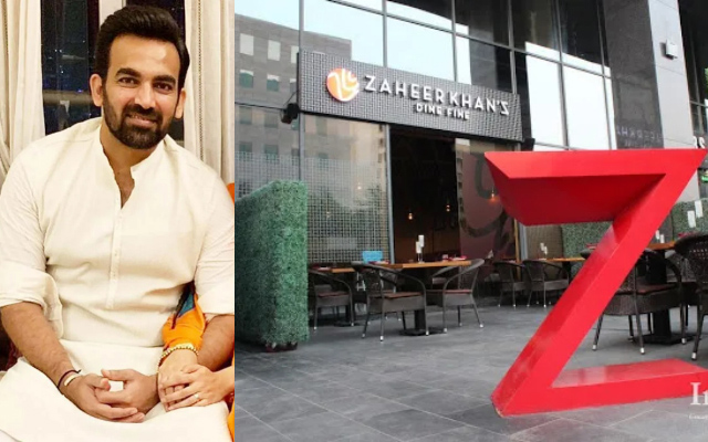 Zaheer Khan- Dine Fine and The Sports Lounge