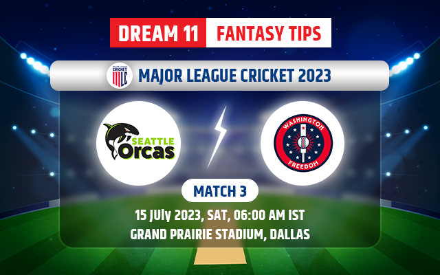 SFU vs SEO: Check our Dream11 Prediction, Fantasy Cricket Tips, Playing  Team Picks for Major League Cricket 2023, Match 4