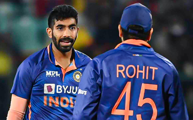 Rohit Sharma and Jasprit Bumrah