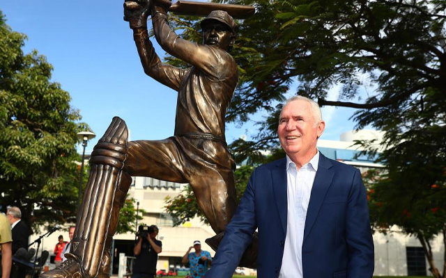 Allan Border - Gabba Statue