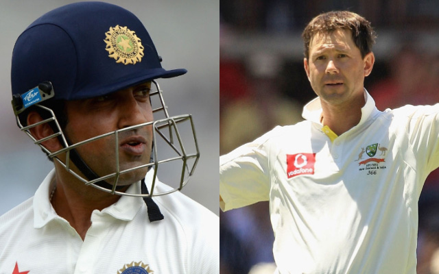 Gautam Gambhir vs Ricky Ponting in the 2008 Border-Gavaskar Trophy