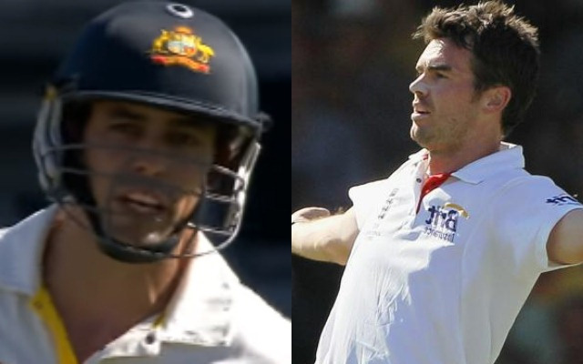 James Anderson versus Mitchell Johnson in the Ashes 2010-11