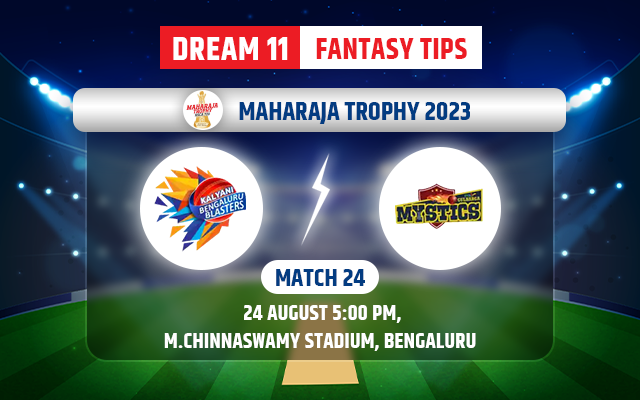 BB vs GM Match Prediction Who Will Win Today's Maharaja T20 Trophy 2023  Match 24 - BVM Sports