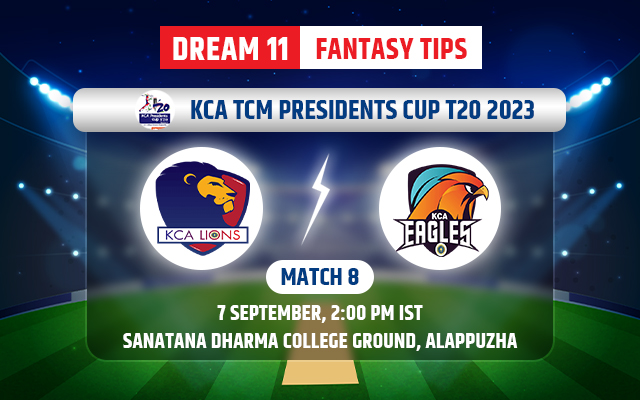 KCA Lions vs KCA Eagles Dream11 Prediction and Playing XIs: Tips for  selecting the best Dream11 team - BVM Sports