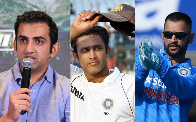 Gautam Gambhir picks Anil Kumble over MS Dhoni and Virat Kohli as India’s best ever captain,