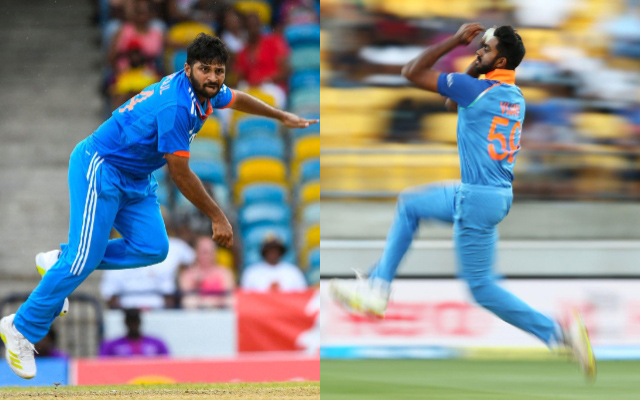 Shardul Thakur and Vijay Shankar.