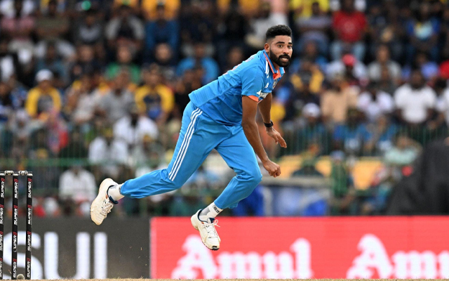 Mohammed Siraj.