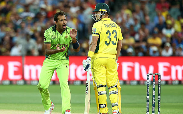 Shane Watson vs Wahab Riaz- 2015 World Cup.