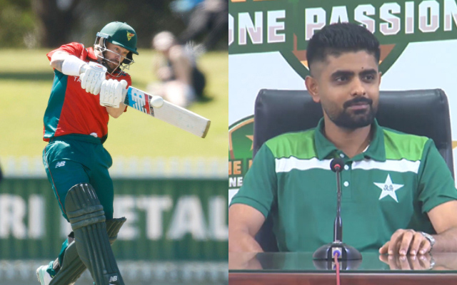 Matthew Wade and Babar Azam.