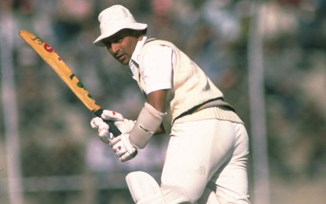 Sunil Gavaskar scoring his first ODI hundred vs NZ in 1987 WC