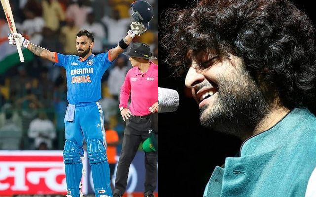 Virat Kohli and Arjit Singh