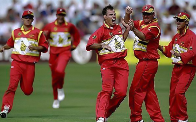 Zimbabwe defeats India and South Africa in the 1999 World Cup