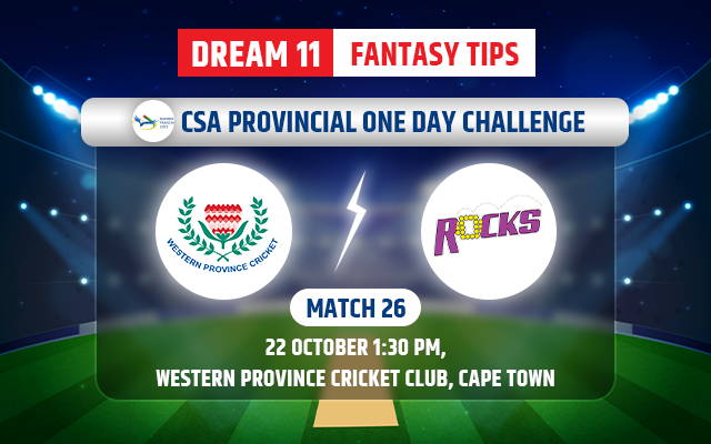 Western Province vs Boland Dream11 Team Today