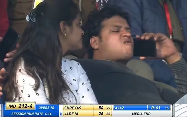 Viral gutkha guy in the India versus New Zealand Test series 2021-22