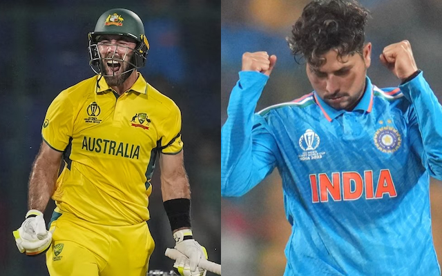 Glenn Maxwell and Kuldeep Yadav