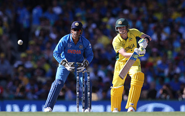 India vs Australia in the World Cup 2015 semi-final.