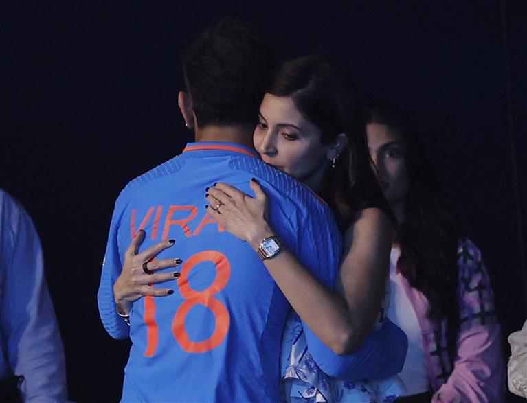 Virat Kohli and Anushka Sharma