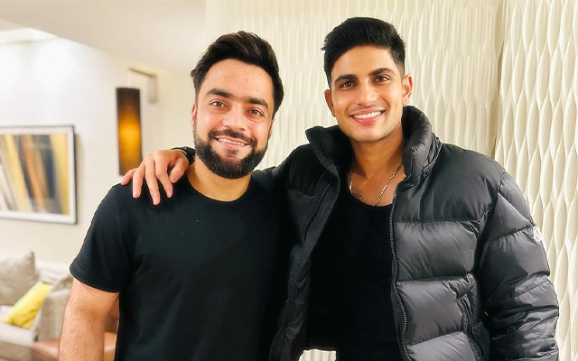 Rashid Khan & Shubman Gill.